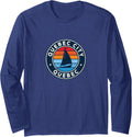 Quebec City Quebec Vintage Sailboat Retro 70S Long