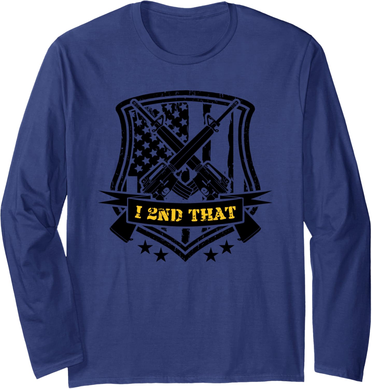 I Second That Gun Tshirt Women Men Gun Rights Gun Control Long