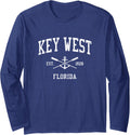 Key West Fl Vintage Crossed Oars Boat Anchor