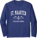 St Maarten Vintage Crossed Oars Boat Anchor Sports