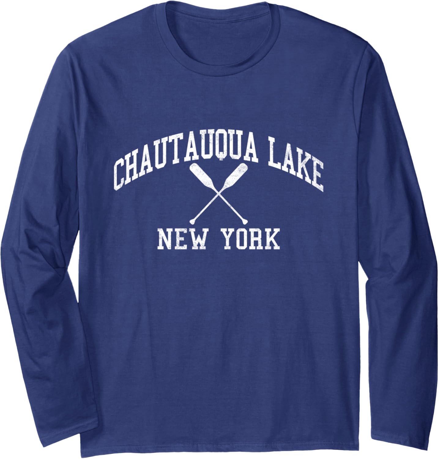 Chautauqua Lake New York Boat Oar Long Sleeve