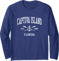 Captiva Island Fl Vintage Crossed Oars Boat Anchor