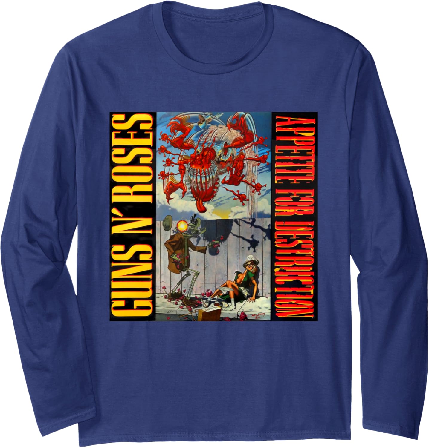 Official Guns N Roses Appetite Destruction Long Sleeve