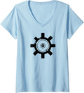 Womens 5 56 Ar 15 Bolt Face Gun Supporters V Neck