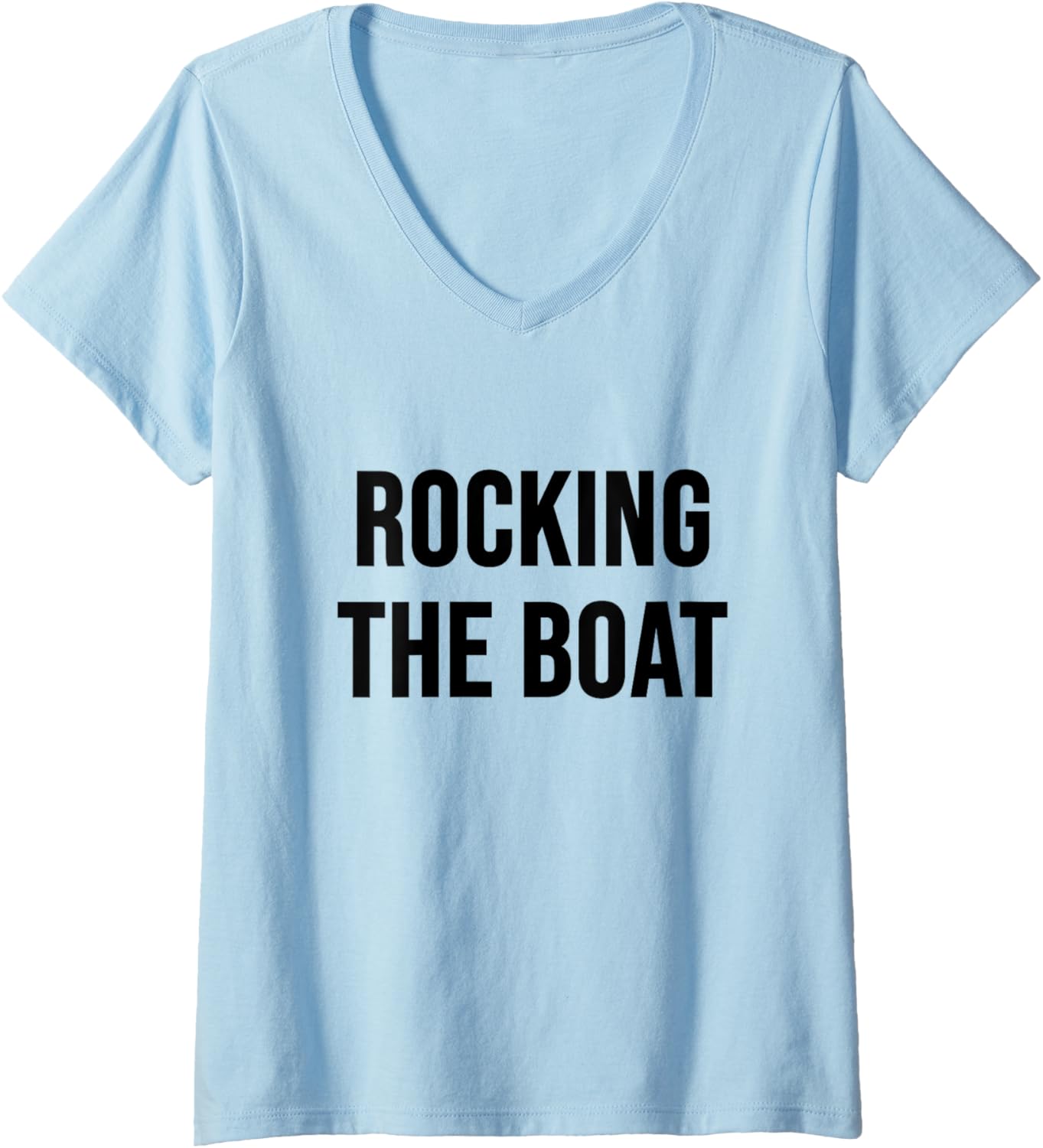 Womens Rocking Boat V Neck