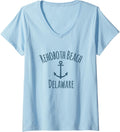 Womens Rehoboth Beach Sailing Boating Nautical Coastal Boat
