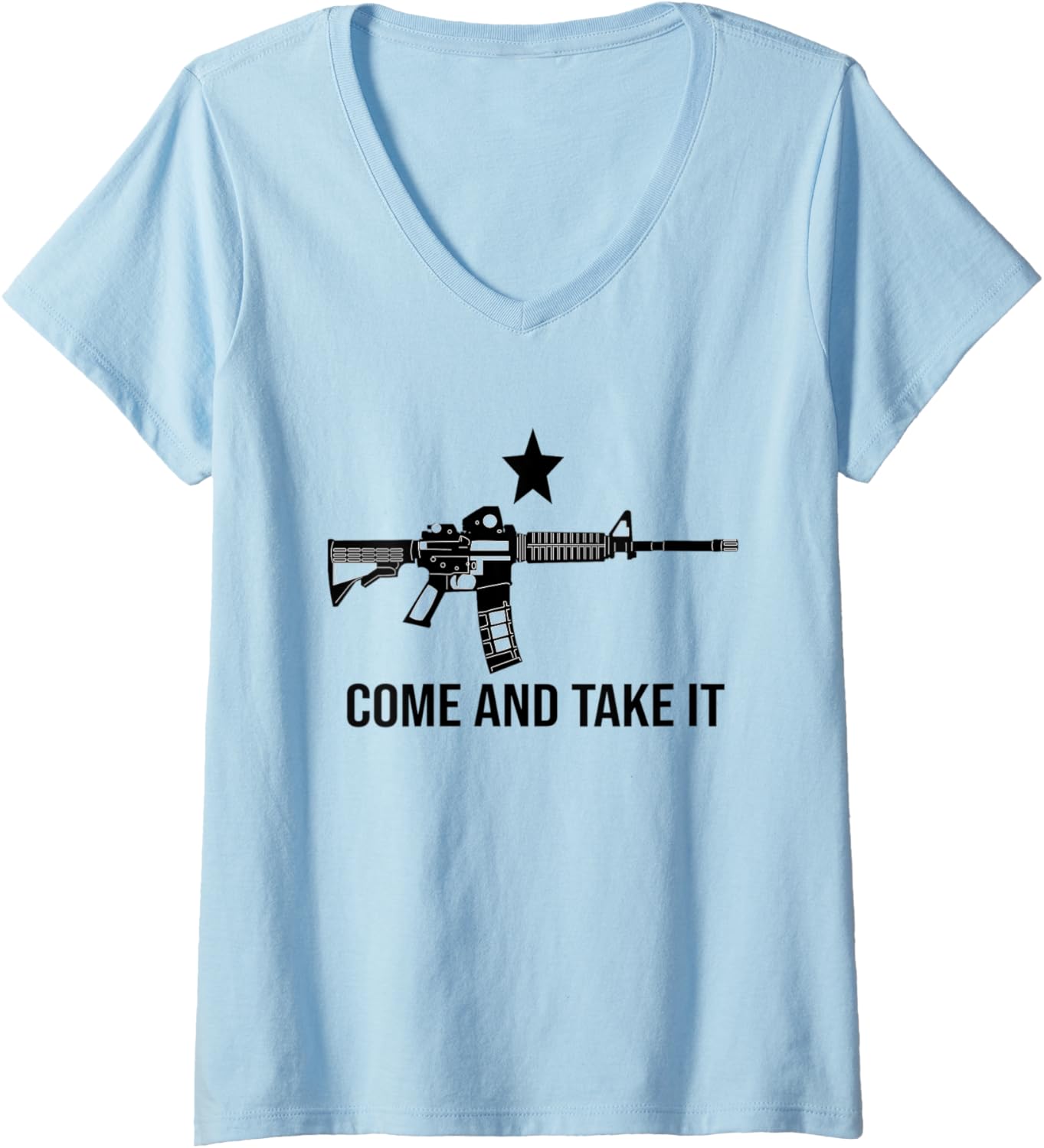 Womens Gun Rights Supporter Ar 15 Come Take It 2A Gun Lovers