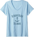 Womens Bethany Beach Sailing Boating Nautical Coastal Boat