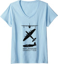 Womens Short S 25 Sunderland Flying Boat Silhouettes