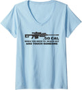 Womens Barrett 50 Cal Gun Love 2Nd Amendment Adult Pro Gun V