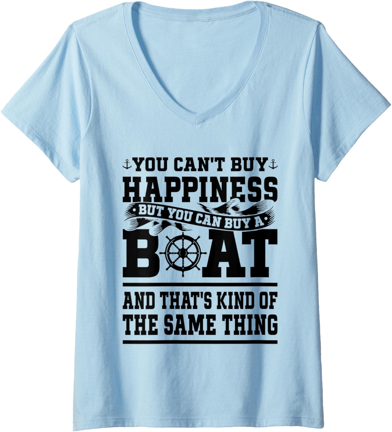 Womens Boat Can Buy Happiness But Can Buy