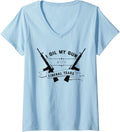 Womens Guy Gun Owners I Oil My Guns With Liberal Tears V