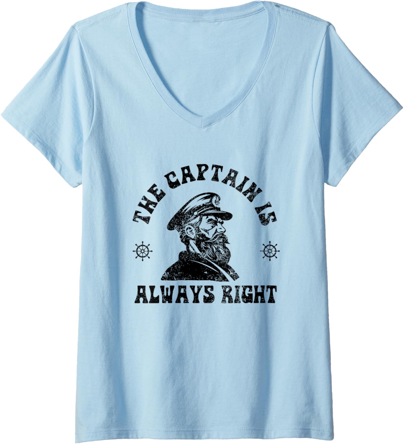 Womens Boating Captain Is Always Right Funny Boat
