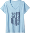 Womens Best Papaw Ever American Flag Pontoon Boat
