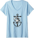 Womens 100 Mouse Steamboat Willie Anchor D100 V
