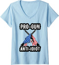 Womens Pro Gun Anti Idiot Gun Owner 2Nd Amendment Pro Gun Rights