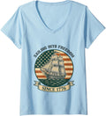 Womens Sailing Into Freedom Since 1776 4Th Of
