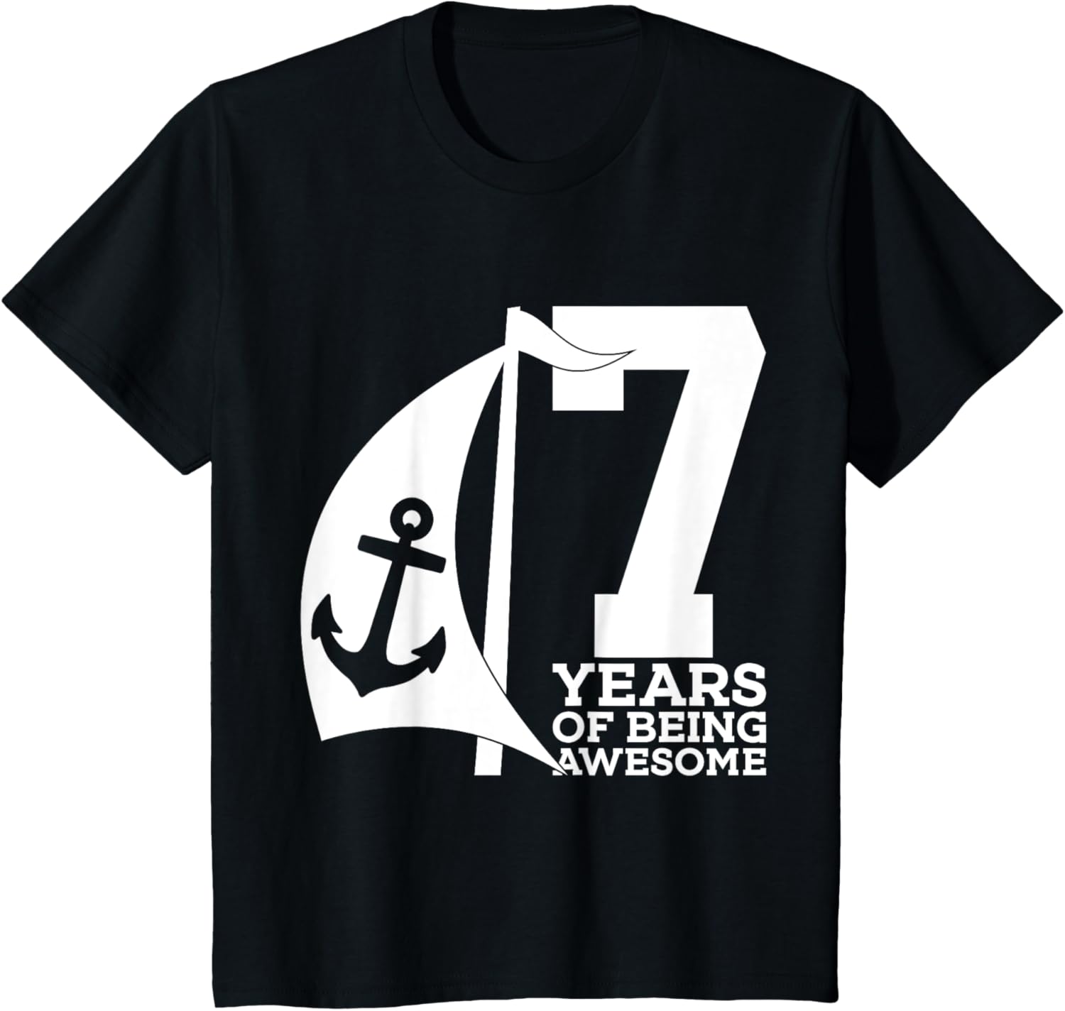 Kids Sailor 7 Years Of Being Awesome Sailing