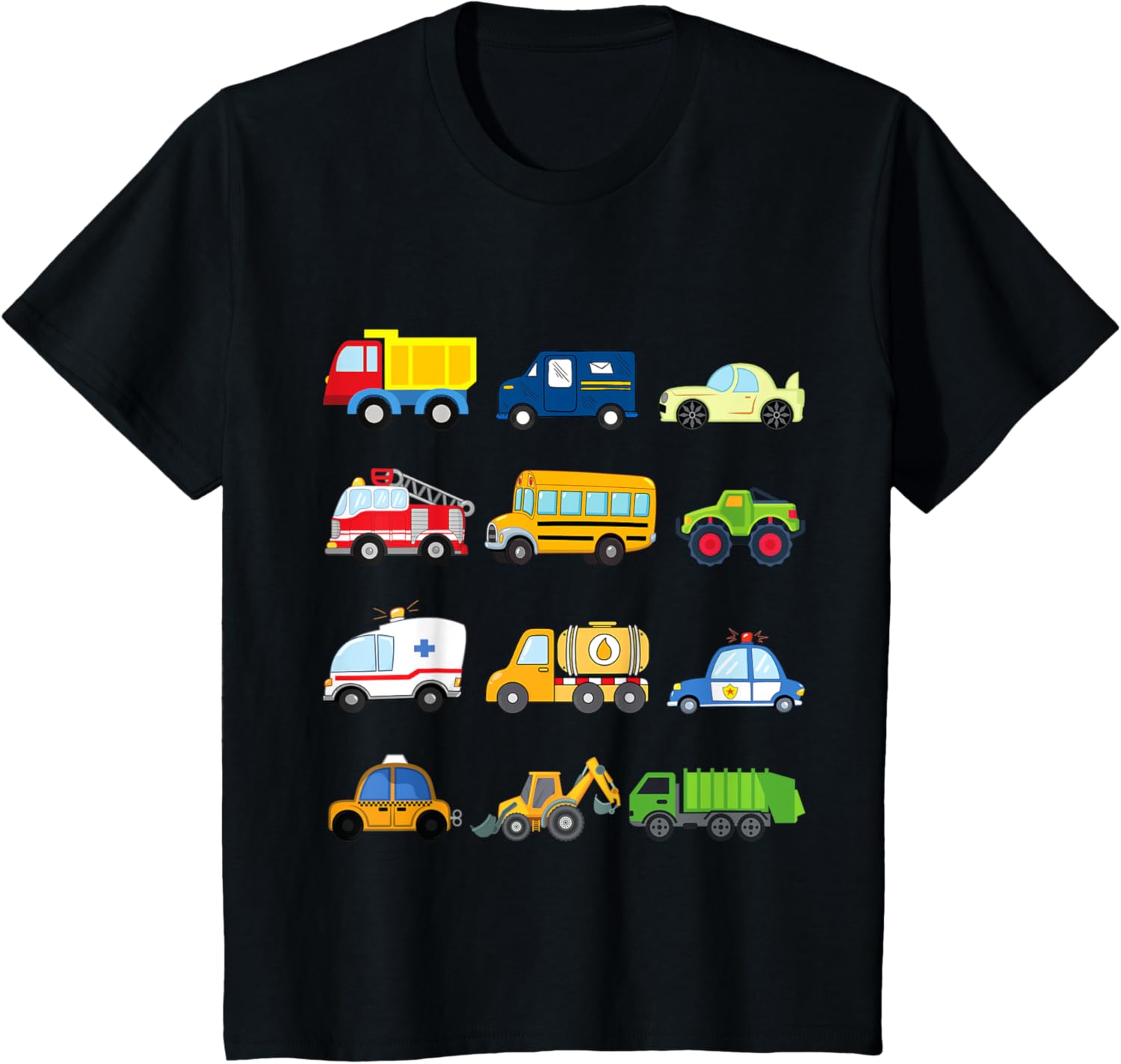 Kids Cars and Trucks and Things That Go Places Toddler Little Boy
