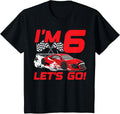 6 Year Old 6th Racing Racecar Birthday Party Boys Girls