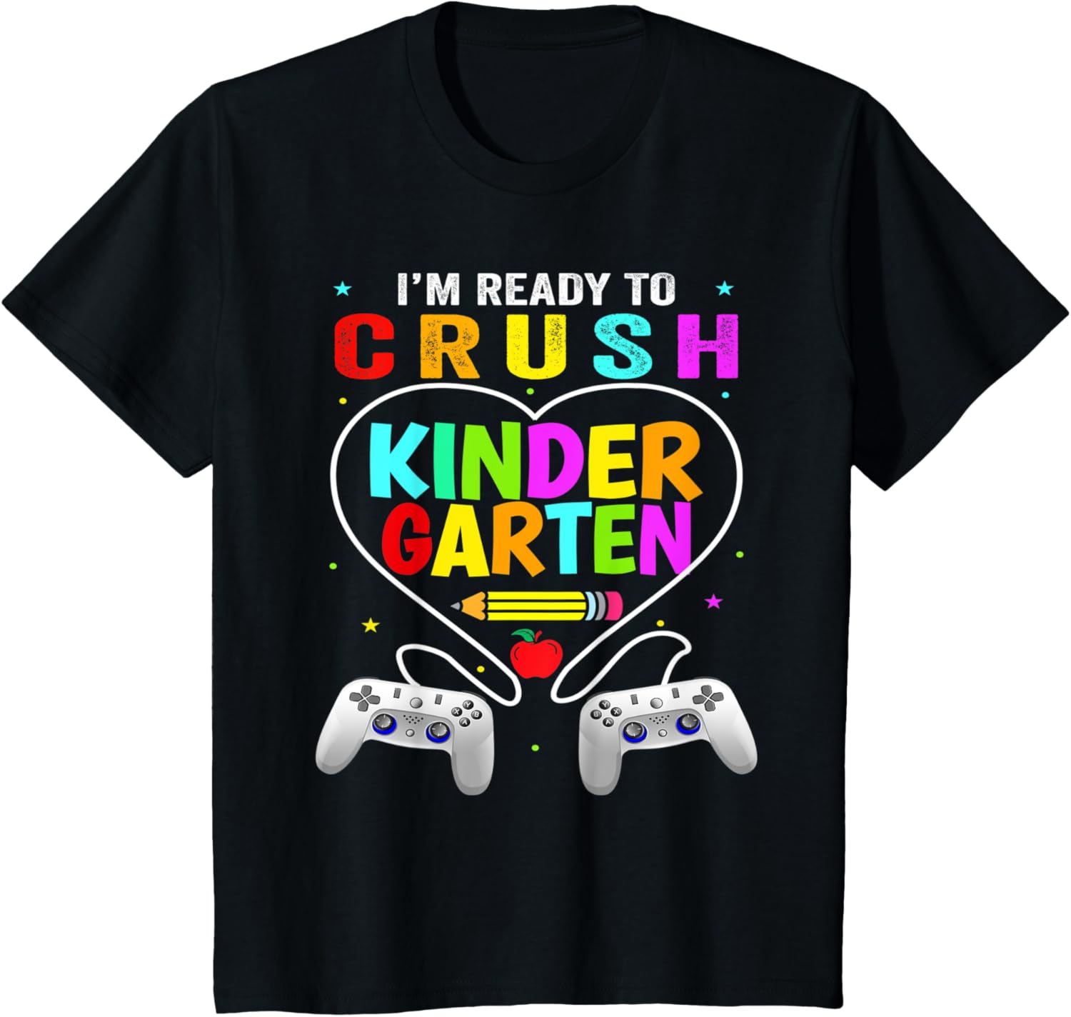 Kids I'm Ready To Crush Kindergarten Happy First Day Of School