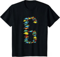 Dinosaur 6th Birthday Gift T-Shirt For 6 Year Old Boys Girls