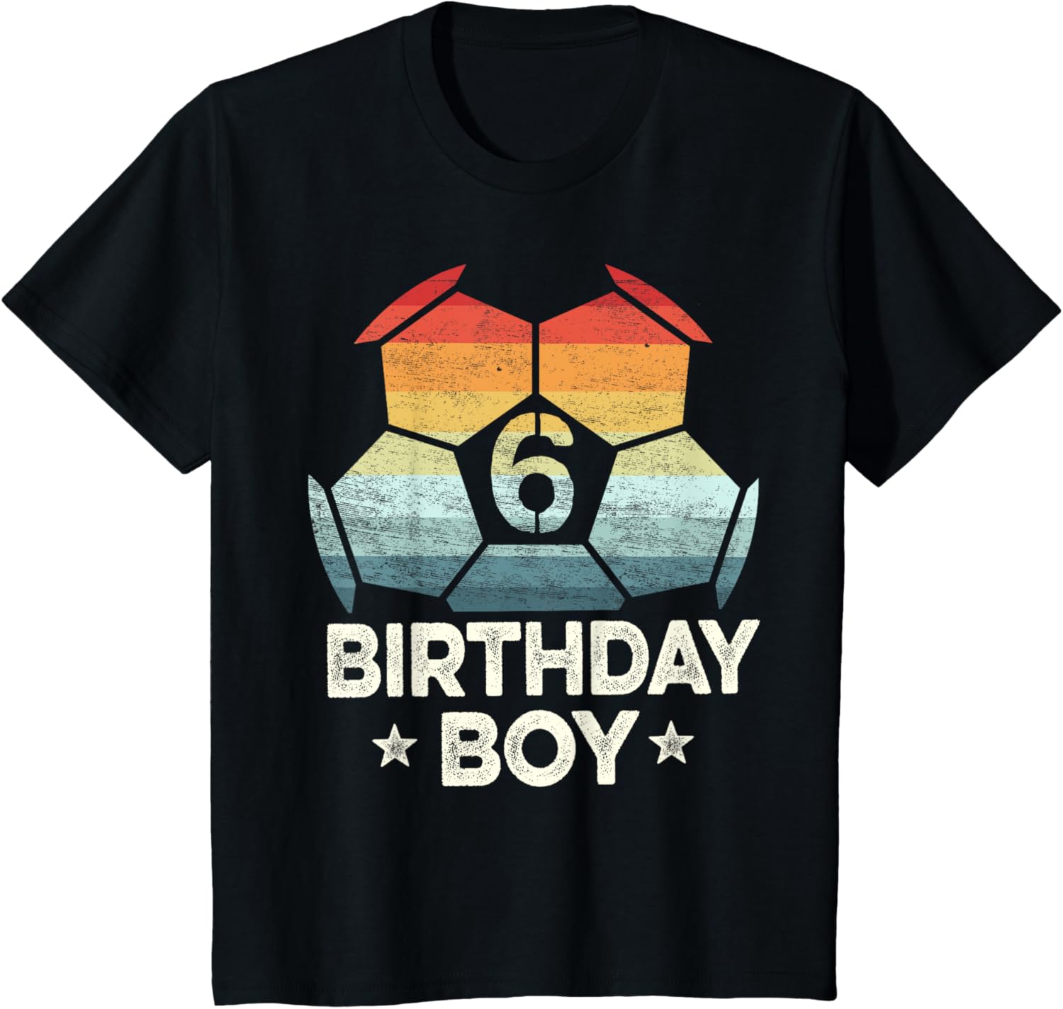 Kids 6 Year Old Soccer Player Gifts 6th Birthday Boy Sixth Bday