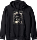 Real Men Smell Diesel Mechanic Funny Farmer Trucker