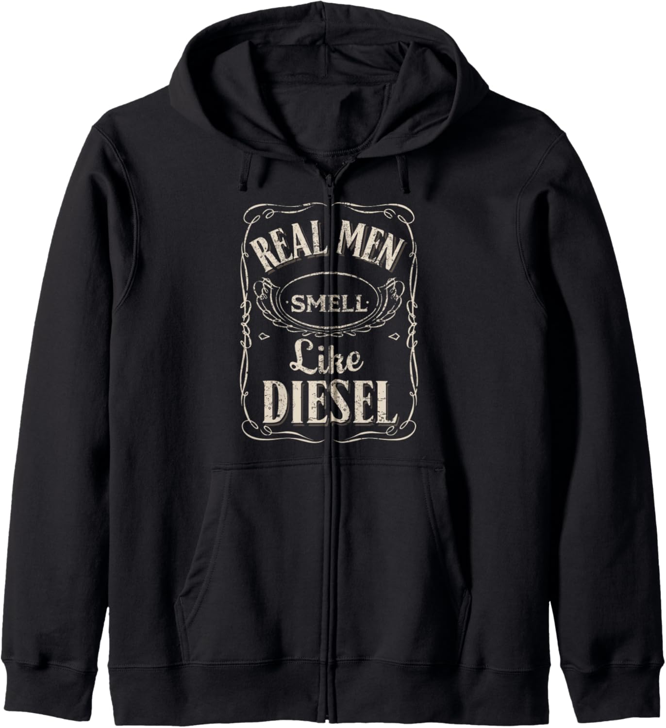 Real Men Smell Diesel Mechanic Funny Farmer Trucker