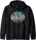 Vintage Speed Motor T Distressed Shirts Women Men