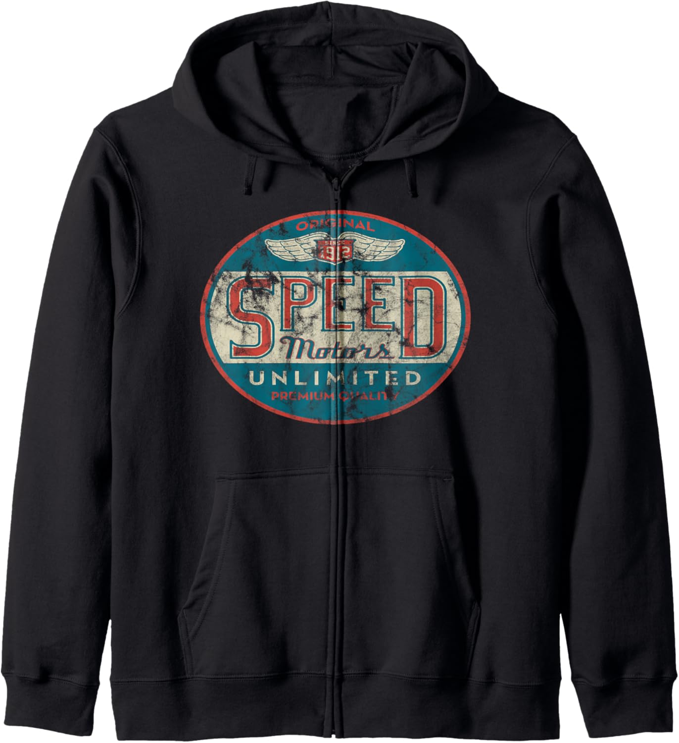 Vintage Speed Motor T Distressed Shirts Women Men