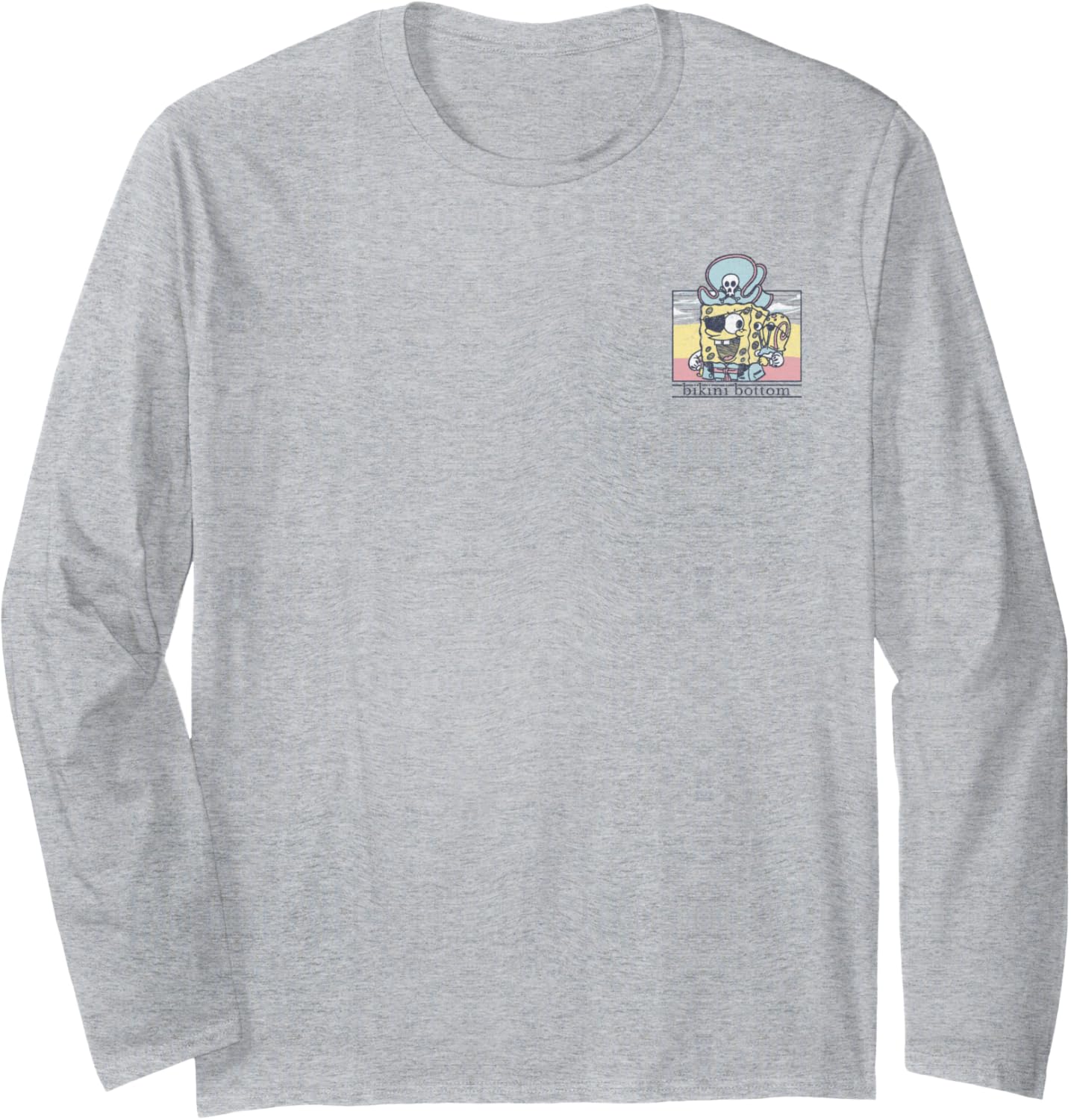 Nickelodeon Squarepants Bikini Bottom Sail Boat Long Sleeve