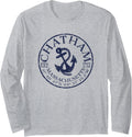 Chatham Massachusetts Nautical Boat Oar Long Sleeve