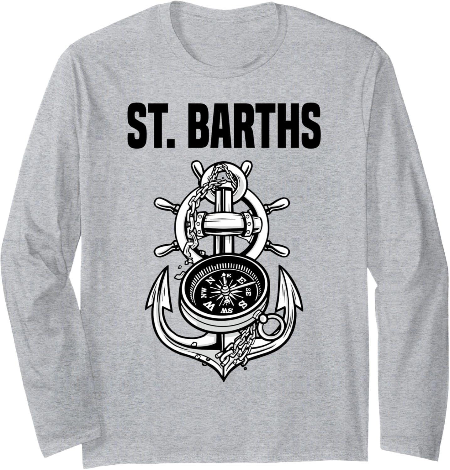 St Barth S Anchor Compass Captain Sailor Boat