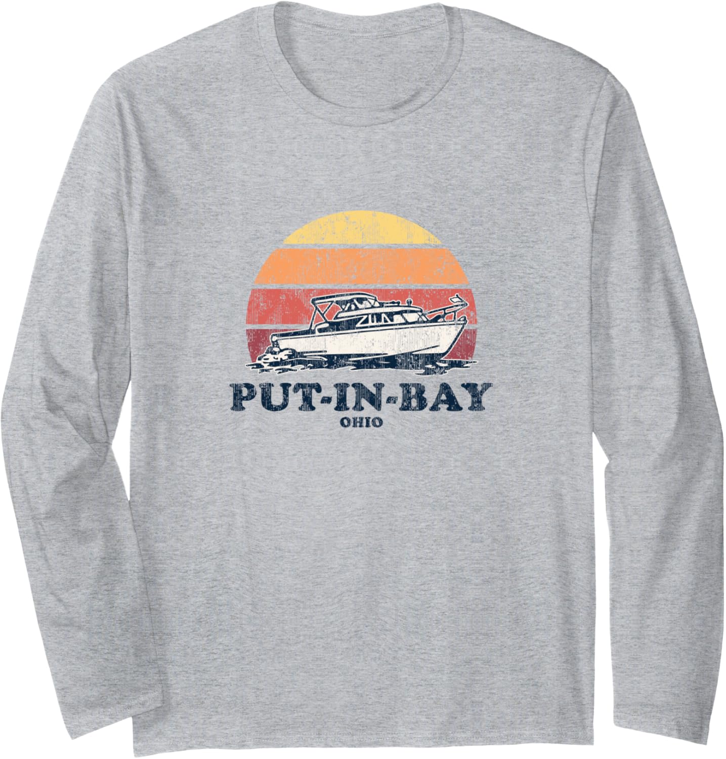 Put In Bay Oh Vintage Boating 70S Retro