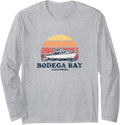 Bodega Bay Ca Vintage Boating 70S Retro Boat