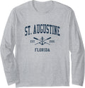 St Augustine Fl Vintage Navy Crossed Oars Boat