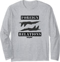 Top Gun Foreign Relations Stamp Long Sleeve