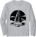 Sailboat Boating Beach Catamaran Long Sleeve