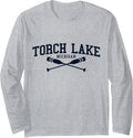 Torch Lake Michigan Boat Oar Long Sleeve