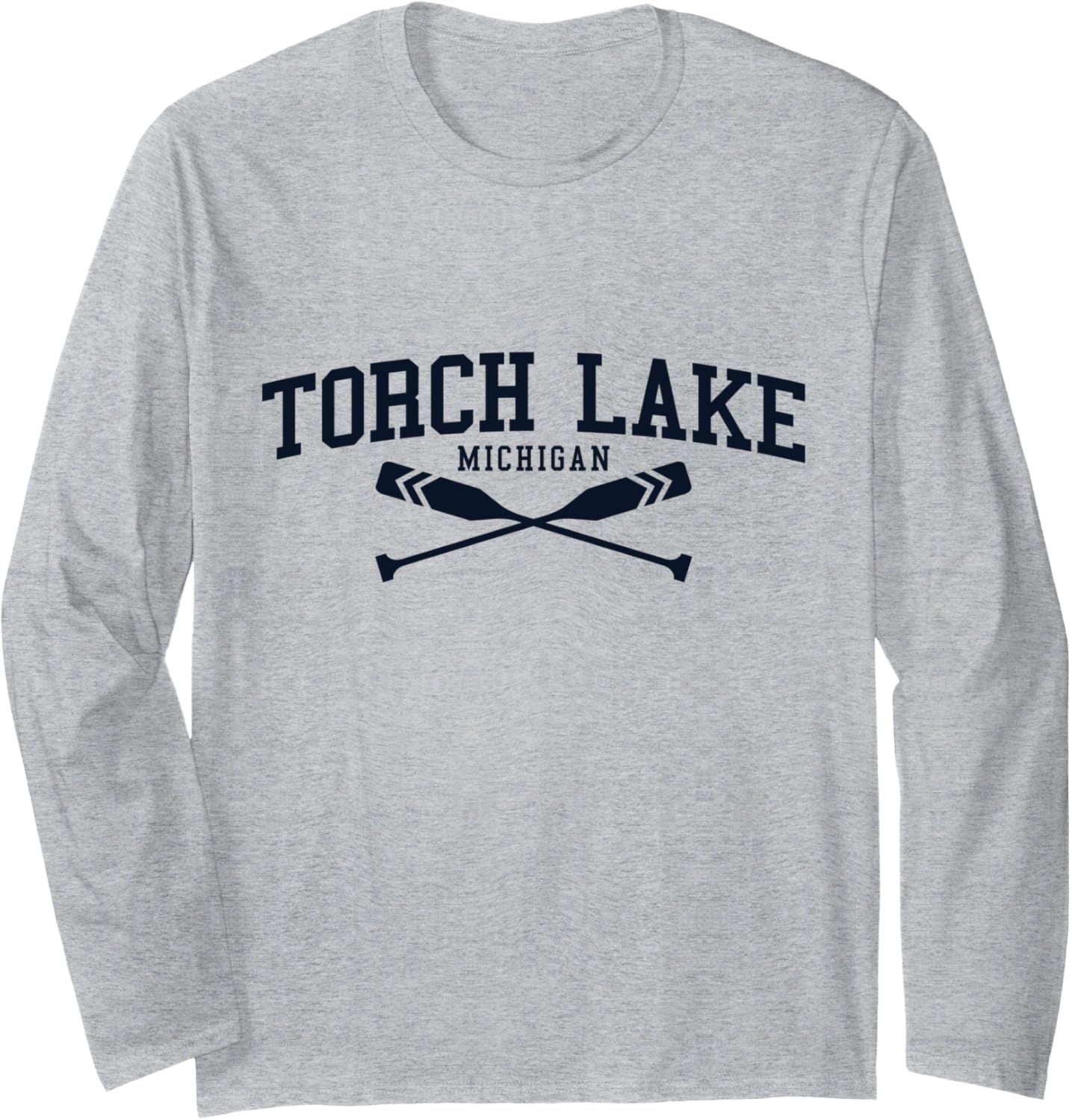 Torch Lake Michigan Boat Oar Long Sleeve