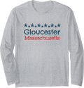 Nautical Patriotic Coastal Sailing Gloucester Boating Text Long