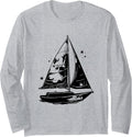 Sailboat Sailing Lover Sloop Race Long Sleeve