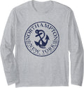 Northampton New York Nautical Boat Anchor Long Sleeve