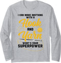 Crocheting I Can Make Anything With A Hook And Yarn What's Long Sleeve