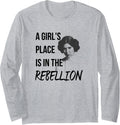 Star Wars Classic A Girl's Place Is In The Rebellion Leia Long Sleeve