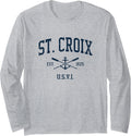 St Croix Vi Vintage Navy Crossed Oars Boat