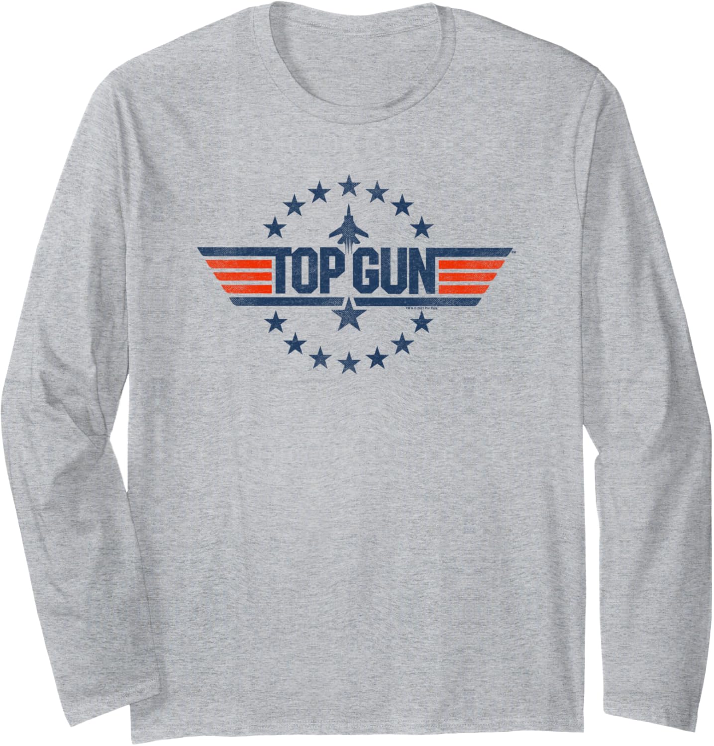 Top Gun Star Logo Long Sleeve