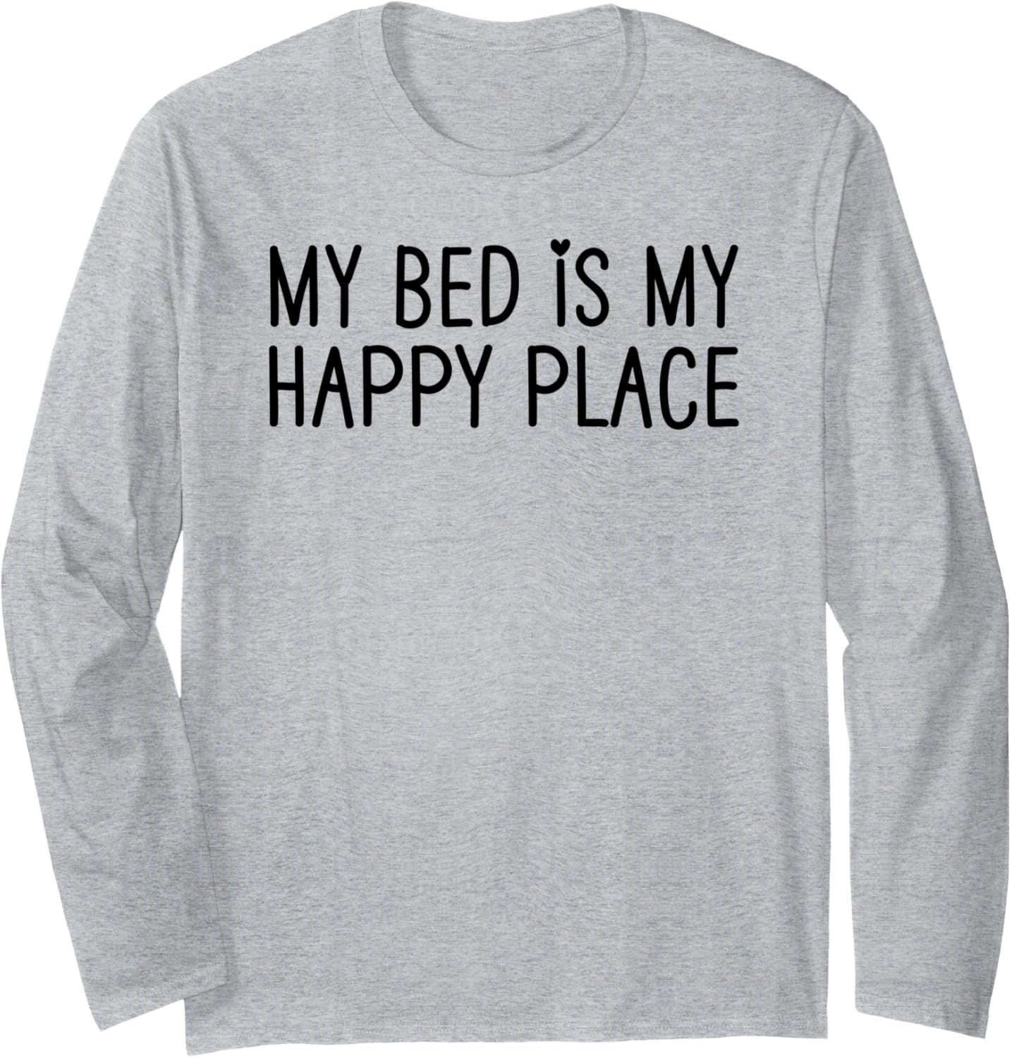My Bed is My Happy Place Kids Girls Sleeping Nap Pajama Long Sleeve
