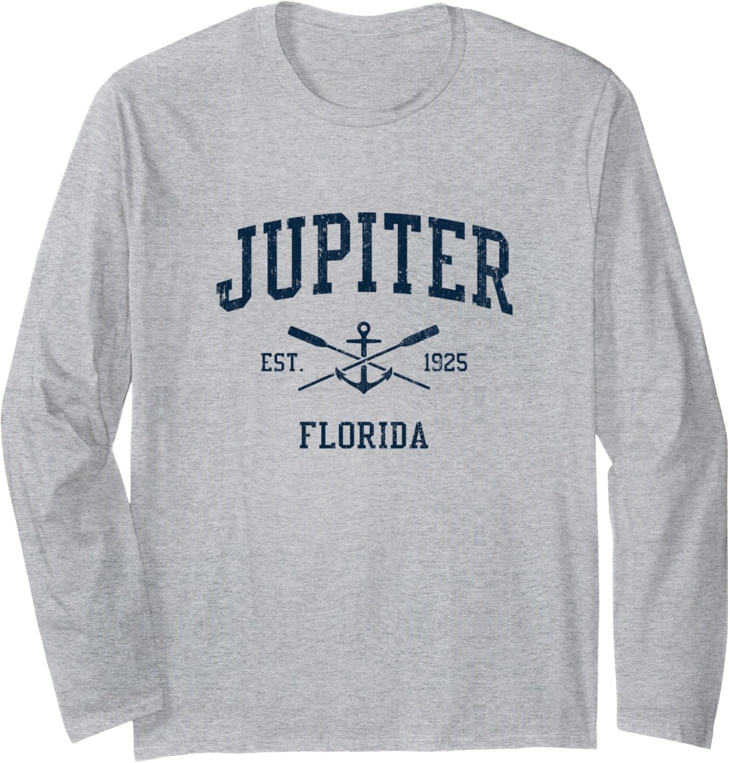 Jupiter Fl Vintage Navy Crossed Oars Boat Anchor